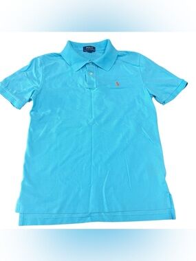 Polo Ralph Lauren Kid’s Casual Polo Short Sleeve Size 14/16 blue